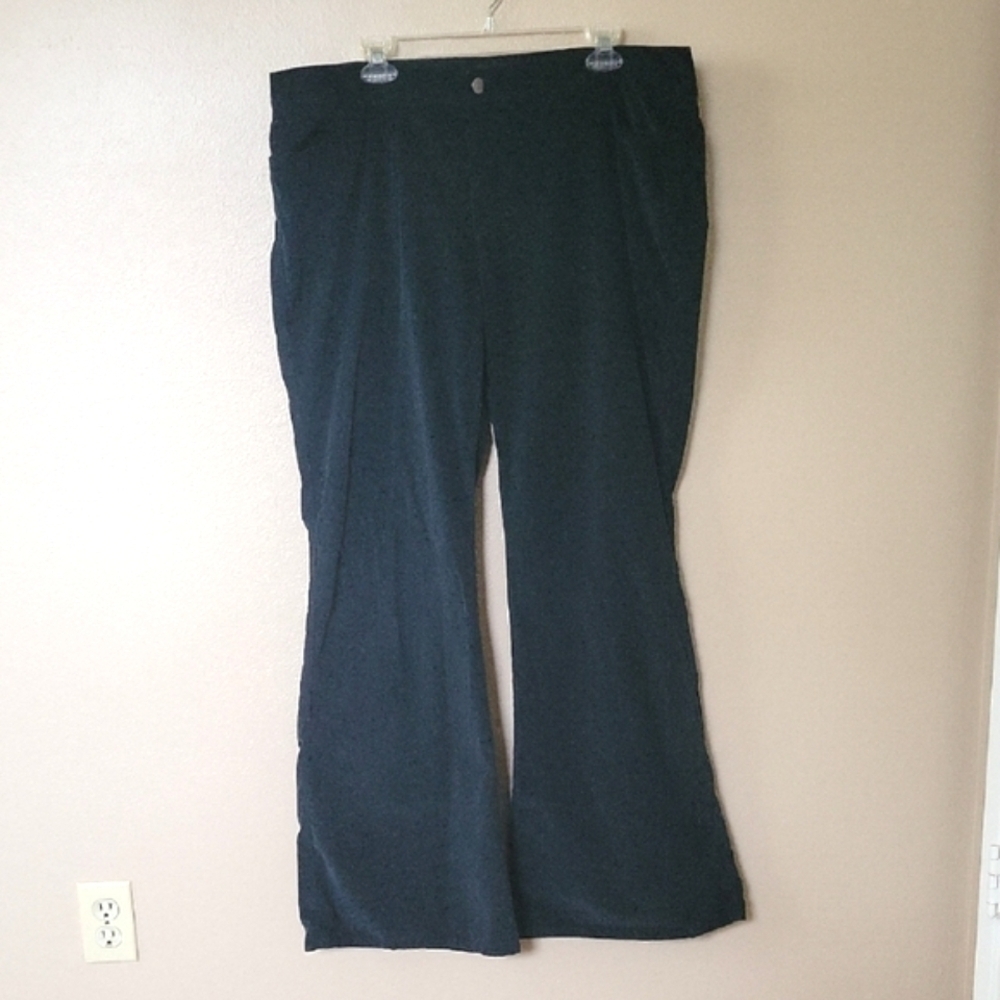 Lafayette 148 Womens Plus Size Dark Green Corduroy Flare Jeans - Size 18